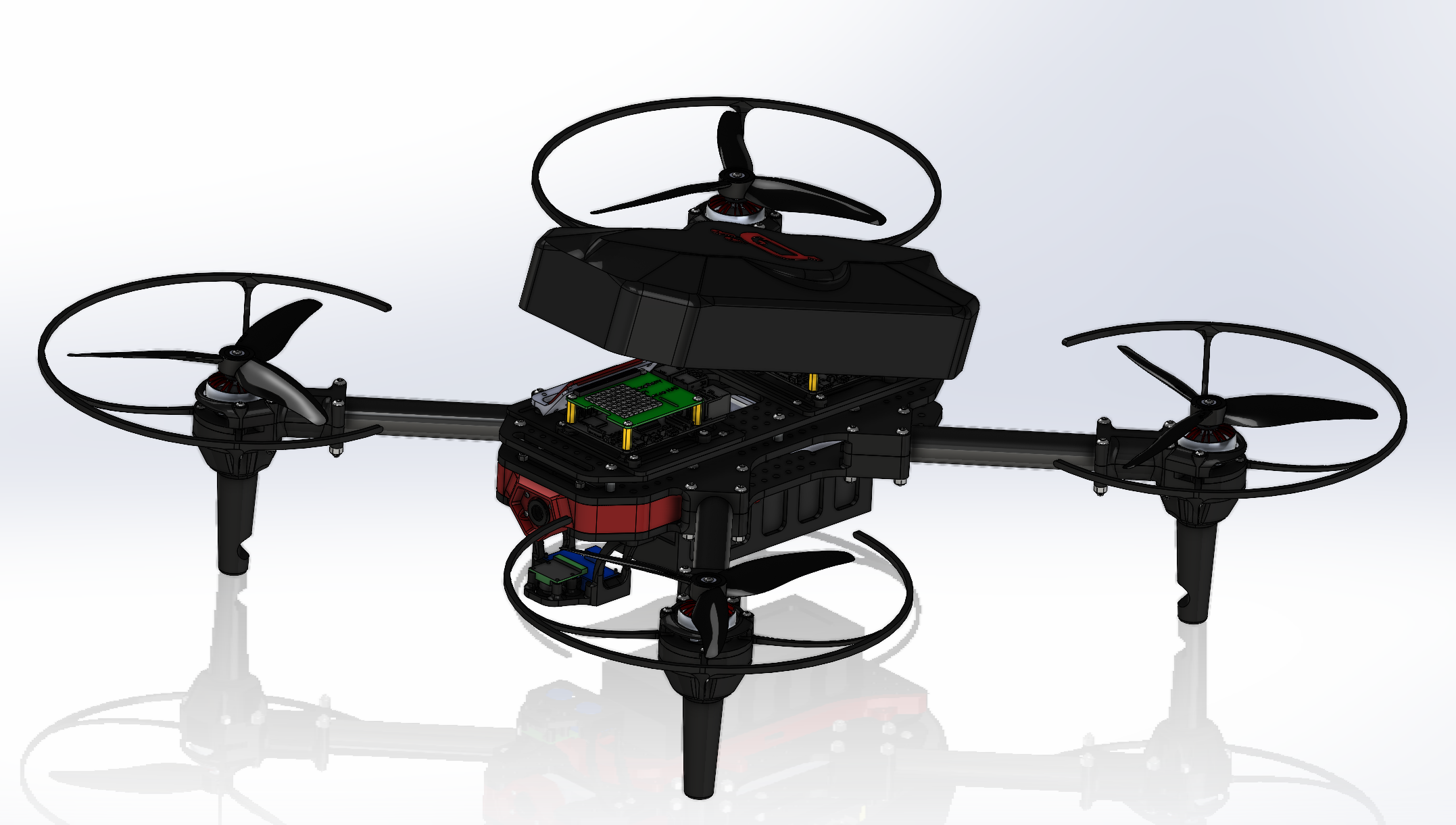 Sentinel Drone - Aerial View