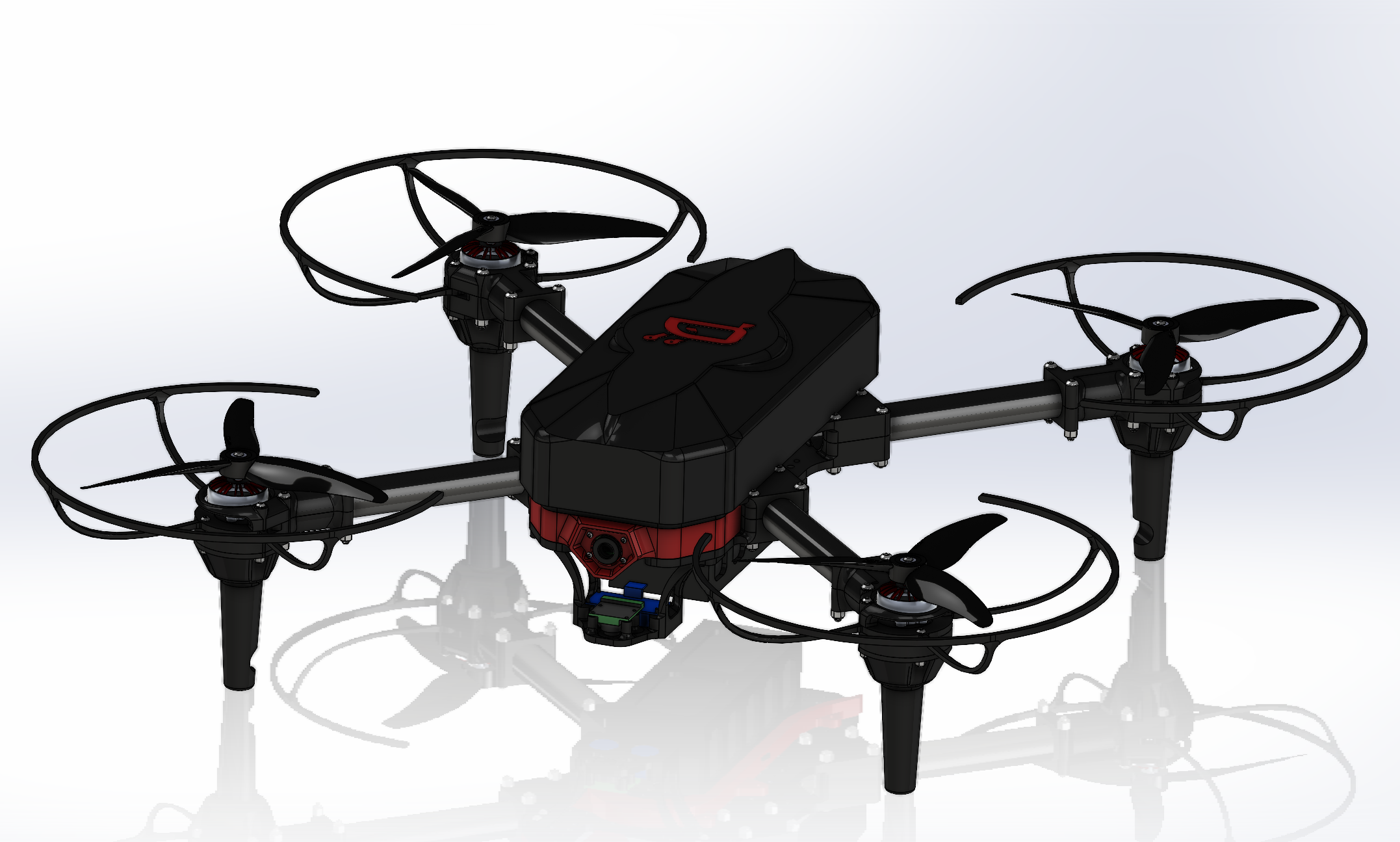 Sentinel Drone - Front View